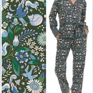 Vera Bradley Floral Print Pajama Set